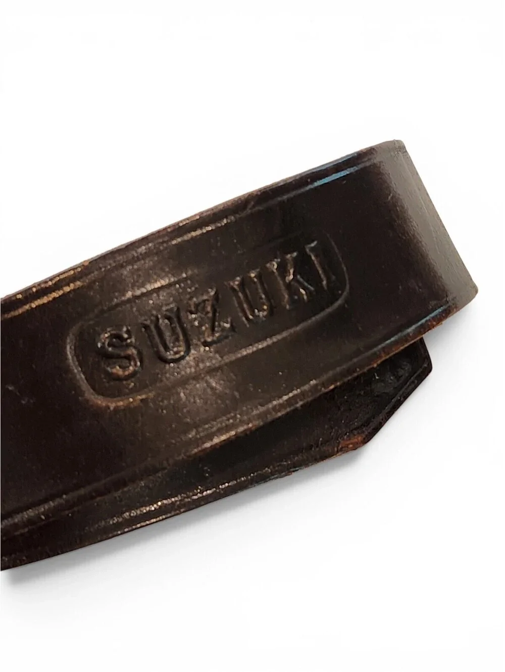 Suzuki Men’s Vintage Brown Belt Size 39 Adjustable